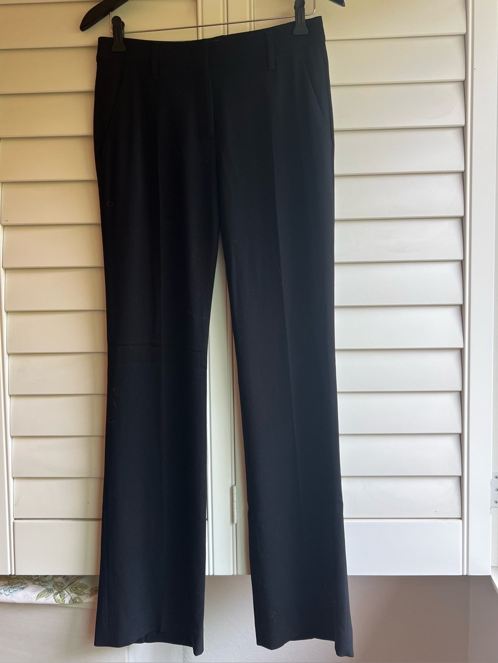 Prada Women's Black Dress Pants, Size 38 (US 2)